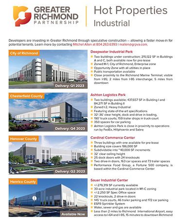 Hot Industrial property flyer
