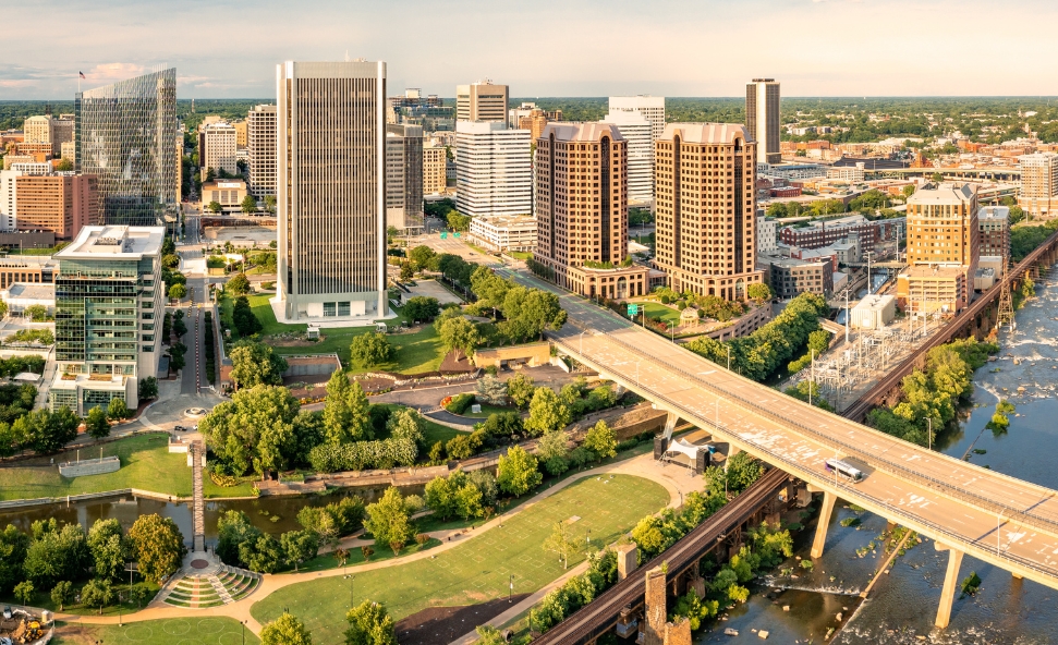 Richmond skyline